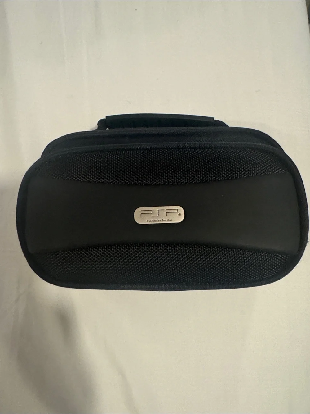 PlayStation Portable Black Handheld Console Carrying Case